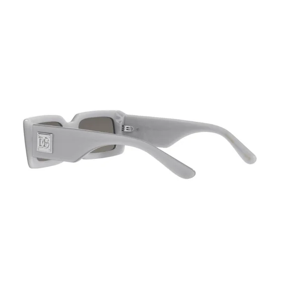 NEW DOLCE&GABBANA WOMEN SILVER SQUARE DG4416 3373/6G SUNGLASSES DG4416 33736G Dolce Gabbana DG4416 3373/6G Metallic Gray Rectangle Gray  main image 3